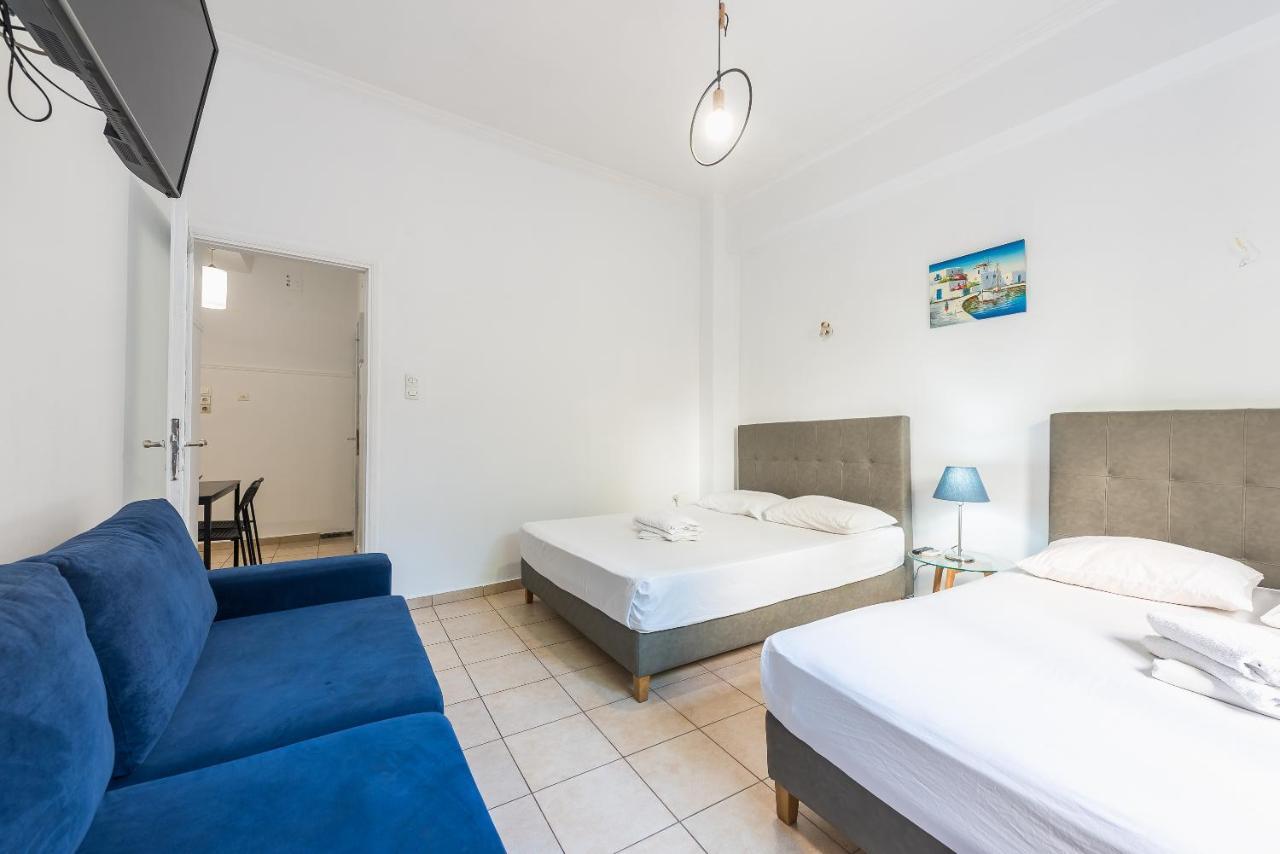 Space Paradise Apartments Атина Екстериор снимка